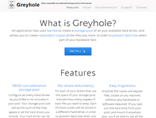 Tablet Screenshot of greyhole.net